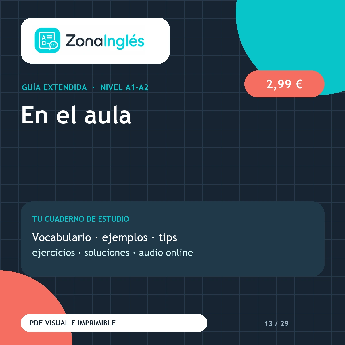 Guía visual: En el aula