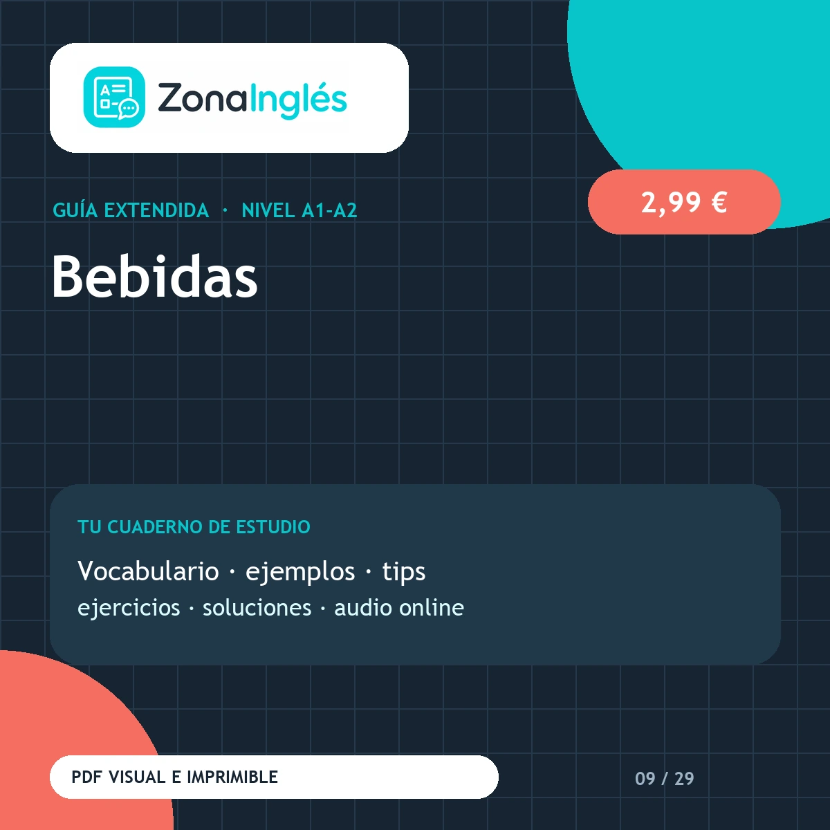 Guía visual: Bebidas