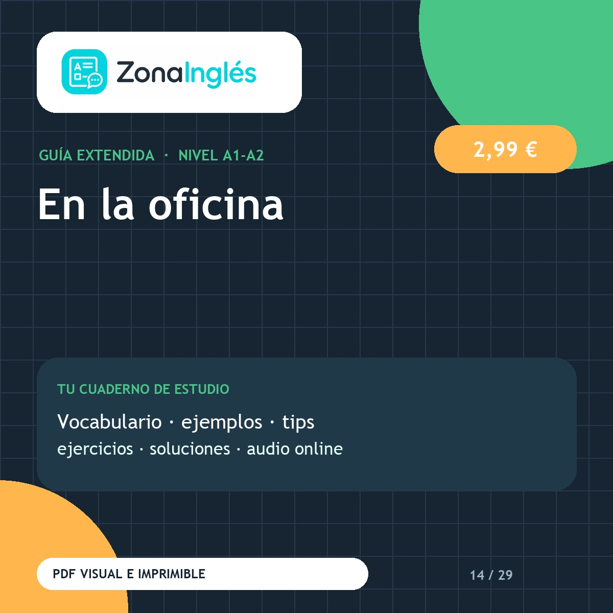 Guía visual: En la oficina