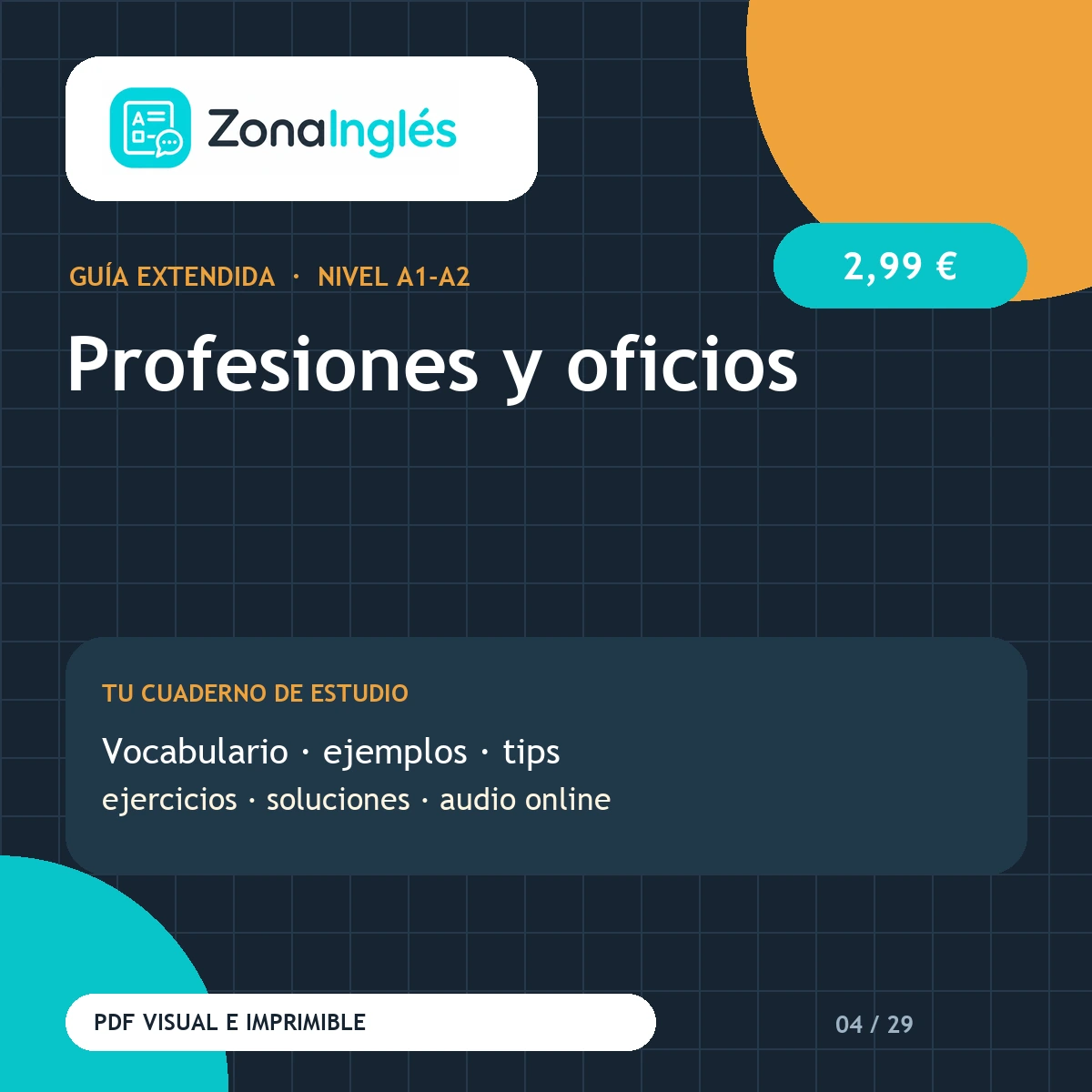 Guía visual: Profesiones y oficios